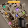 imageL LOHAS LED Night Lights Plug into Wall Kids Night Lights with 8 RGB Color Builtin Dusk to Dawn Sensor Color Changing Mode 2 PackMulti Colors