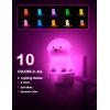 imageL LOHAS LED Plugin Night Light Set 3D Cute Puppy Design with Sensor RGBSoft White 3000K Light for Kids Christmas ampamp Birthday Gift Room Decor2