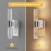imageL LOHAS LED Night Light Night Lights Plug into Wall 180 Rotating Auto Light Sensor Dimmable 100LM Soft White 3000K Wall SconceStyle Design Nightlights for Bedroom Bathroom Hallway 1 PackWhite Base