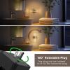 imageL LOHAS LED Night Light Night Lights Plug into Wall 180 Rotating Auto Light Sensor Dimmable 100LM Soft White 3000K Wall SconceStyle Design Nightlights for Bedroom Bathroom Hallway 1 PackBlack Base