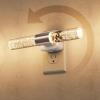 imageL LOHAS LED Night Light Night Lights Plug into Wall 180 Rotating Auto Light Sensor Dimmable 100LM Soft White 3000K Wall SconceStyle Design Nightlights for Bedroom Bathroom Hallway 1 PackWhite Base