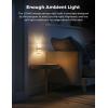 imageL LOHAS LED Night Light Night Lights Plug Into Wall 2 Pack Decorative Nightlight with Light Sensor 0100LM Dimmable Nightlights Daylight Wall SconceStyle Acrylic Nitelight for Bathroom HallwayFrostedSoft White