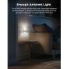 imageL LOHAS LED Night Light Night Lights Plug Into Wall 2 Pack Decorative Nightlight with Light Sensor 0100LM Dimmable Nightlights Daylight Wall SconceStyle Acrylic Nitelight for Bathroom HallwayFrostedDaylight
