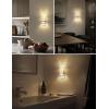 imageL LOHAS LED Night Light Night Lights Plug Into Wall 2 Pack Decorative Nightlight with Light Sensor 0100LM Dimmable Nightlights Daylight Wall SconceStyle Acrylic Nitelight for Bathroom HallwayFrostedSoft White