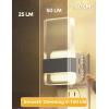 imageL LOHAS LED Night Light Night Lights Plug Into Wall 2 Pack Decorative Nightlight with Light Sensor 0100LM Dimmable Nightlights Daylight Wall SconceStyle Acrylic Nitelight for Bathroom HallwayFrostedSoft White