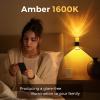 imageL LOHAS LED Flameless Candle Night Light 2 Pack Amber Night Lights Plug into Wall 0100LM Dimmable Nightlight LED Candle Night Light with Light Sensor for Living Room Bathroom Hallway