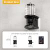 imageL LOHAS LED Flameless Candle Night Light 2 Pack Amber Night Lights Plug into Wall 0100LM Dimmable Nightlight LED Candle Night Light with Light Sensor for Living Room Bathroom Hallway