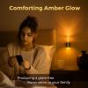 imageL LOHAS LED Night Light Amber Candle Night Lights Plug into Wall2 Pack 0100 LM Dimmable Nightlight Plug in Bubble Night Light with Dusk to Dawn Sensor for Bathroom HallwayBubble02