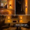 imageL LOHAS LED Night Light Amber Candle Night Lights Plug into Wall2 Pack 0100 LM Dimmable Nightlight Plug in Bubble Night Light with Dusk to Dawn Sensor for Bathroom HallwayBubble01