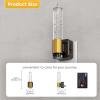 imageL LOHAS LED Night Light Amber Candle Night Lights Plug into Wall2 Pack 0100 LM Dimmable Nightlight Plug in Bubble Night Light with Dusk to Dawn Sensor for Bathroom HallwayBubble02
