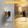 imageL LOHAS LED Night Light Modern Night Lights Plug into Wall 2 Pack 3000K Soft Warm 0100LM Adjustable NightlightsAutomatic Nightlights Plug in with Dusk to Dawn Sensor for Room Bathroom HallwaySoft WhiteChips