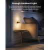 imageL LOHAS LED Night Light Modern Night Lights Plug into Wall 2 Pack 3000K Soft Warm 0100LM Adjustable NightlightsAutomatic Nightlights Plug in with Dusk to Dawn Sensor for Room Bathroom HallwayASoft White