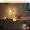imageL LOHAS LED Night Light Modern Night Lights Plug into Wall 2 Pack 3000K Soft Warm 0100LM Adjustable NightlightsAutomatic Nightlights Plug in with Dusk to Dawn Sensor for Room Bathroom HallwaySoft WhiteDiamond