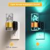 imageL LOHAS LED Night Light Modern Night Lights Plug into Wall 2 Pack 3000K Soft Warm 0100LM Adjustable NightlightsAutomatic Nightlights Plug in with Dusk to Dawn Sensor for Room Bathroom HallwaySoft WhiteAngel
