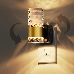 imageL LOHAS LED Night Light Modern Night Lights Plug into Wall 2 Pack 3000K Soft Warm 0100LM Adjustable NightlightsAutomatic Nightlights Plug in with Dusk to Dawn Sensor for Room Bathroom HallwaySoft WhiteChips