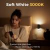 imageL LOHAS LED Night Light 3000K Bubble Night Lights Plug into Wall Acrylic Night Lights with DusktoDawn Sensor Adjustable BrightnessSoft White Plug in Nightlights for Rooms Bathroom HallwayRegular Soft Warm02