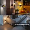 imageL LOHAS LED Night LightDimmable Night Lights Plug into Wall Acrylic Nightlights with 0100 LM Adjustable Brightness 5000K Plug in Night Light with Dusk to Dawn Sensor for Bathroom HallwaySoft WhiteBright WhiteAmber