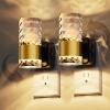 imageL LOHAS LED Night LightDimmable Night Lights Plug into Wall Acrylic Nightlights with 0100 LM Adjustable Brightness 5000K Plug in Night Light with Dusk to Dawn Sensor for Bathroom HallwaySoft WhiteChips