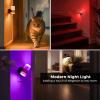 imageL LOHAS LED Night Lights Plug into Wall2Pack Acrylic Plug in Night Light with Dusk to Dawn Sensor3CCT 1600K2700K5000KBrightness Adjustable180Rotating Nightlight for Adults Bathroom BedroomSoft White3000KRGB