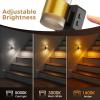 imageL LOHAS LED Night Lights Plug into Wall2Pack Acrylic Plug in Night Light with Dusk to Dawn Sensor3CCT 1600K2700K5000KBrightness Adjustable180Rotating Nightlight for Adults Bathroom Bedroom3CCT1600K2700K5000K