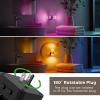 imageL LOHAS LED Night Lights Plug into Wall2Pack Acrylic Plug in Night Light with Dusk to Dawn Sensor3CCT 1600K2700K5000KBrightness Adjustable180Rotating Nightlight for Adults Bathroom BedroomSoft White3000KRGB