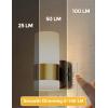 imageL LOHAS LED Night Lights Plug into Wall2Pack Acrylic Plug in Night Light with Dusk to Dawn Sensor3CCT 1600K2700K5000KBrightness Adjustable180Rotating Nightlight for Adults Bathroom BedroomPPSoft White