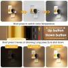 imageL LOHAS LED Night Lights Plug into Wall2Pack Acrylic Plug in Night Light with Dusk to Dawn Sensor3CCT 1600K2700K5000KBrightness Adjustable180Rotating Nightlight for Adults Bathroom Bedroom3CCT1600K2700K5000K