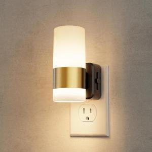 imageL LOHAS LED Night Lights Plug into Wall2Pack Acrylic Plug in Night Light with Dusk to Dawn Sensor3CCT 1600K2700K5000KBrightness Adjustable180Rotating Nightlight for Adults Bathroom BedroomPPSoft White