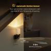imageL LOHAS LED Motion Sensor Night Light 2 Pack Motion Activated Night Lights Plug into Wall Dimmable Modern Nightlight 0100LM 180Rotatable Plug in Crystal Nightlights for Bathroom Hallway AdultsBubble