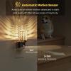 imageL LOHAS LED Motion Sensor Night Light 2 Pack Motion Activated Night Lights Plug into Wall Dimmable Modern Nightlight 0100LM 180Rotatable Plug in Crystal Nightlights for Bathroom Hallway AdultsDiamond