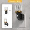 imageL LOHAS LED Motion Sensor Night Light 2 Pack Motion Activated Night Lights Plug into Wall Dimmable Modern Nightlight 0100LM 180Rotatable Plug in Crystal Nightlights for Bathroom Hallway AdultsDiamond