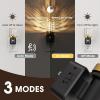 imageL LOHAS LED Motion Sensor Night Light 2 Pack Motion Activated Night Lights Plug into Wall Dimmable Modern Nightlight 0100LM 180Rotatable Plug in Crystal Nightlights for Bathroom Hallway AdultsDiamond