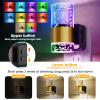imageL LOHAS LED Night LightDimmable Night Lights Plug into Wall with Remote Control RGB Color Changing Dusk to Dawn Sensor Acrylic Bubble Nightlight for Bathroom1 Pack