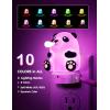 imageL LOHAS LED 3D Cute Night Light ampamp Panda Light 1 Pack Each Dusk to Dawn for Kids Room Decor Childrens Nursery