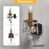 imageL LOHAS LED Candle Night Light Night Lights Plug into Wall LED Candle Night Light with Light Sensor 0100LM Dimmable Nightlight for Dinning Room Living Room Bathroom HallwayCrystal02