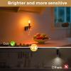 imageL LOHAS LED Candle Night Light Night Lights Plug into Wall LED Candle Night Light with Light Sensor 0100LM Dimmable Nightlight for Dinning Room Living Room Bathroom HallwayCrystal02
