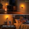 imageL LOHAS LED Candle Night Light Night Lights Plug into Wall LED Candle Night Light with Light Sensor 0100LM Dimmable Nightlight for Dinning Room Living Room Bathroom HallwayCrystal02
