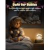 imageL LOHAS LED Cute Toaster Night Lights for Kids Kawaii Stuff Horse Desk Lamp Rechargeable Desk Decor for Bedroom Besides Dinning Nursery Night Light for Kids Boys Girls GiftsCake