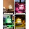 imageL LOHAS LED Cute Toaster Night Lights for Kids Kawaii Stuff Horse Desk Lamp Rechargeable Desk Decor for Bedroom Besides Dinning Nursery Night Light for Kids Boys Girls GiftsCake