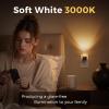 imageL LOHAS LED Night Lights Plug into Wall 3000K4000k5000K Adjustable Color Temperature Bubble Night Light Dusk to Dawn Sensor for Hallway Bathroom RoomsBlack3000Kbubble