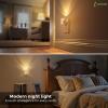 imageL LOHAS LED Night Lights Plug into Wall 3000K4000k5000K Adjustable Color Temperature Bubble Night Light Dusk to Dawn Sensor for Hallway Bathroom RoomsWhite3CCTbubble