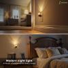 imageL LOHAS LED Night Lights Plug into Wall 3000K4000k5000K Adjustable Color Temperature Bubble Night Light Dusk to Dawn Sensor for Hallway Bathroom RoomsBlack3000Kbubble