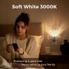 imageL LOHAS LED Night Lights Plug into Wall 3000K4000k5000K Adjustable Color Temperature Bubble Night Light Dusk to Dawn Sensor for Hallway Bathroom RoomsWhite3000Kdiamond