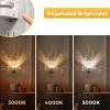 imageL LOHAS LED Night Lights Plug into Wall 3000K4000k5000K Adjustable Color Temperature Bubble Night Light Dusk to Dawn Sensor for Hallway Bathroom RoomsWhite3CCTdiamond