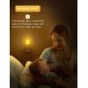imageLOHAS Amber Night Light Dimmable Plug in Yellow Night Light with Dusk to Dawn Sensor Kids Night Lights for BedroomNursery Hallway StairwayBedroom Bathroom 4Pack