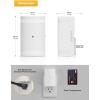 imageLOHAS Amber Night Light LED Night Light Plug into Wall with Light Sensor Diffused Light Energy Efficient Sleep Aid No Blue Light for Nursery Bedroom Hallway Stairs Kids Room 2 PackWhite