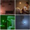 imageLOHAS Plug in LED Night Lights Dimmable 2 Pack RGB 9Color Changing Night Lights 2 Pack Aid No Blue Light Amber Night Lights with Dusk to Dawn Sensor for Kid Bedroom Nursery Hallway Kitchen 4 Pack