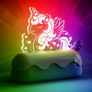 imageL LOHAS LED Cute Toaster Night Lights for Kids Kawaii Stuff Horse Desk Lamp Rechargeable Desk Decor for Bedroom Besides Dinning Nursery Night Light for Kids Boys Girls GiftsPony
