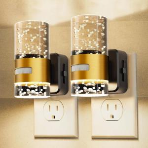 imageL LOHAS LED Motion Sensor Night LightDimmable Night Lights Plug into Wall Acrylic Nightlight with 0100 LM Adjustable Brightness 3000K Plug in Night Light with Motion Activated for Bathroom Hallway2