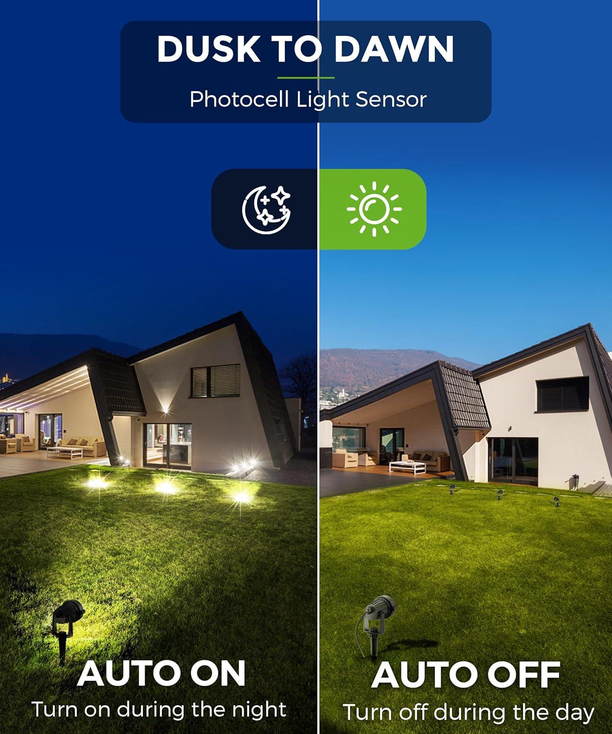 imageL LOHAS LED Large Size Dusk to Dawn Outdoor Light FixtureLOHAS Landscape Spot Lights Outdoor